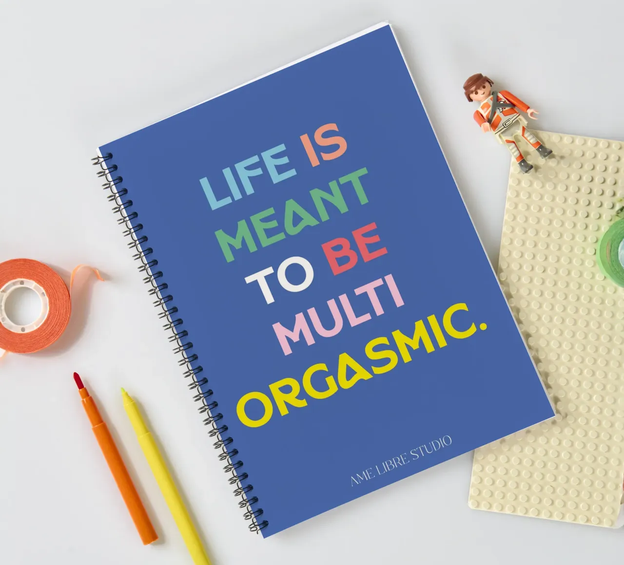 🫐 spiral notebook by MENTHE SAUVAGE