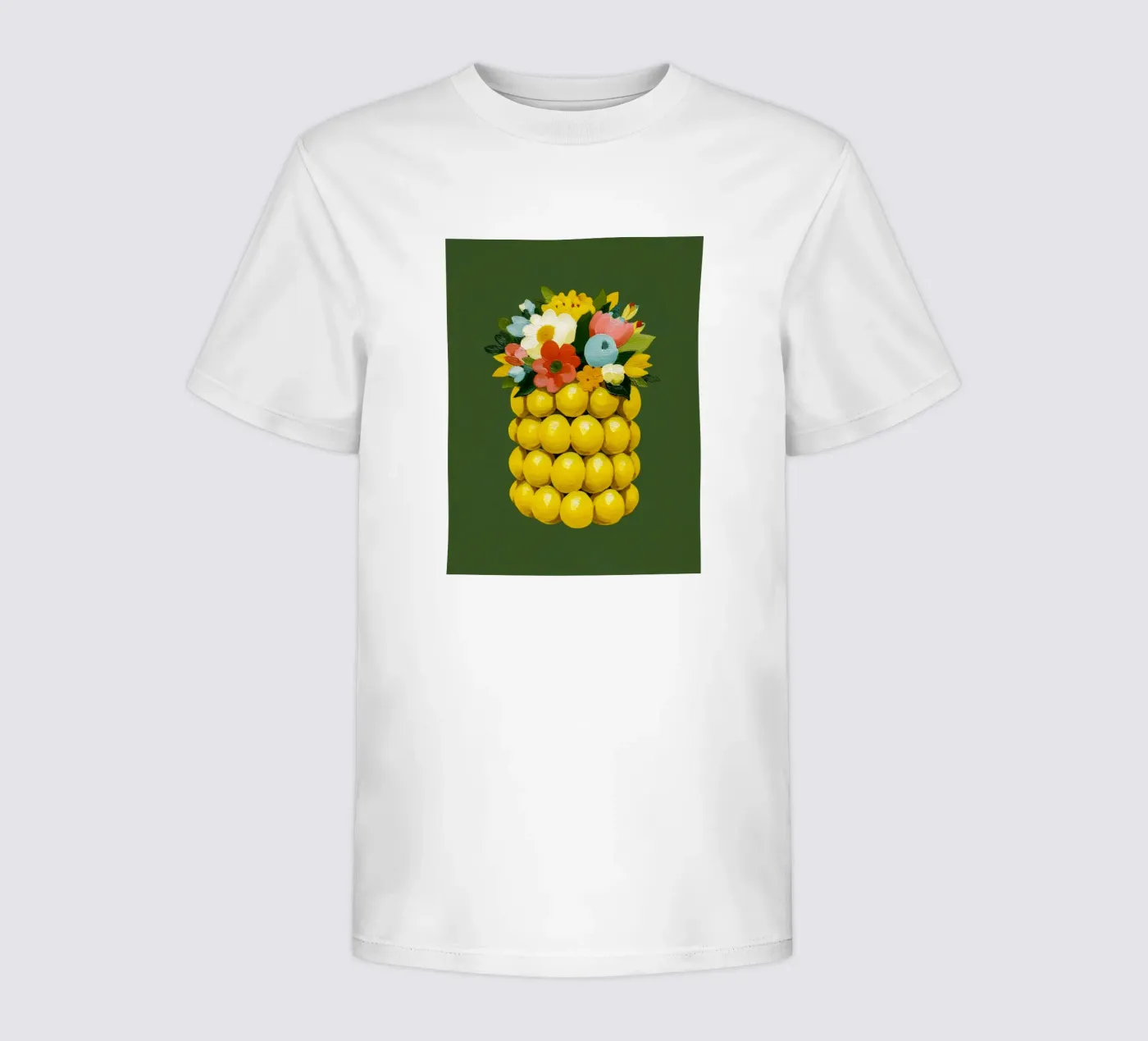 Zitronenvase Chic t-shirt bambini da Carinaprint
