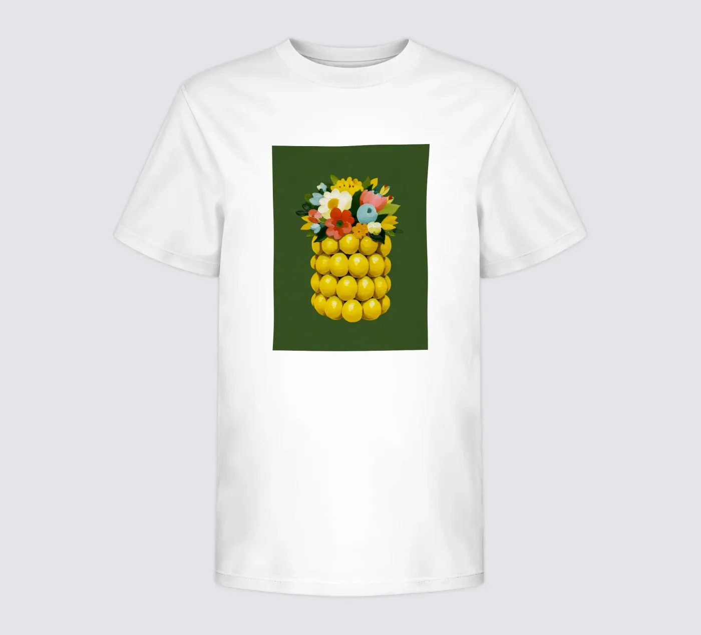 Zitronenvase Chic t-shirt bambini da Carinaprint