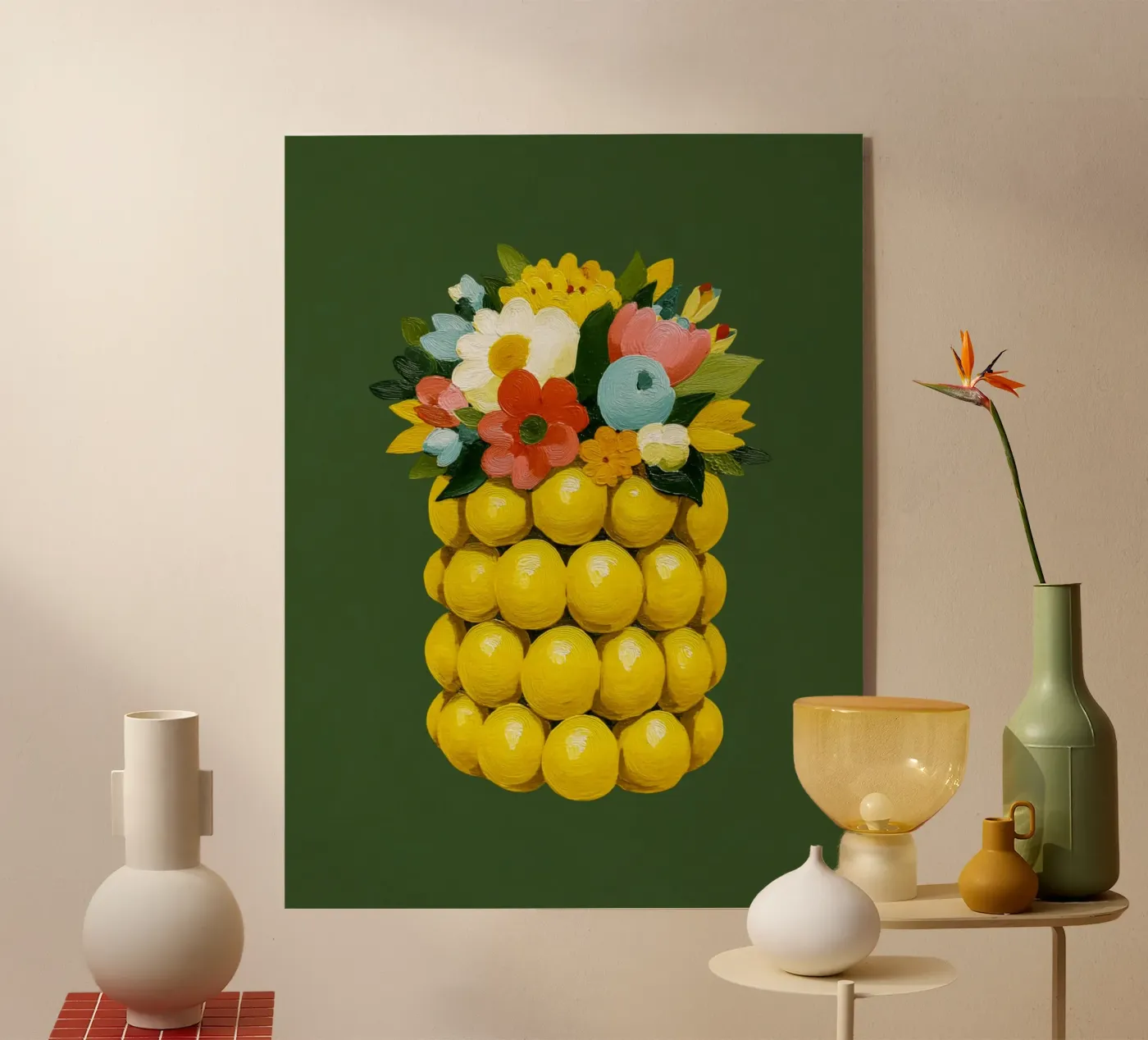 Zitronenvase Chic plexiglass da Carinaprint