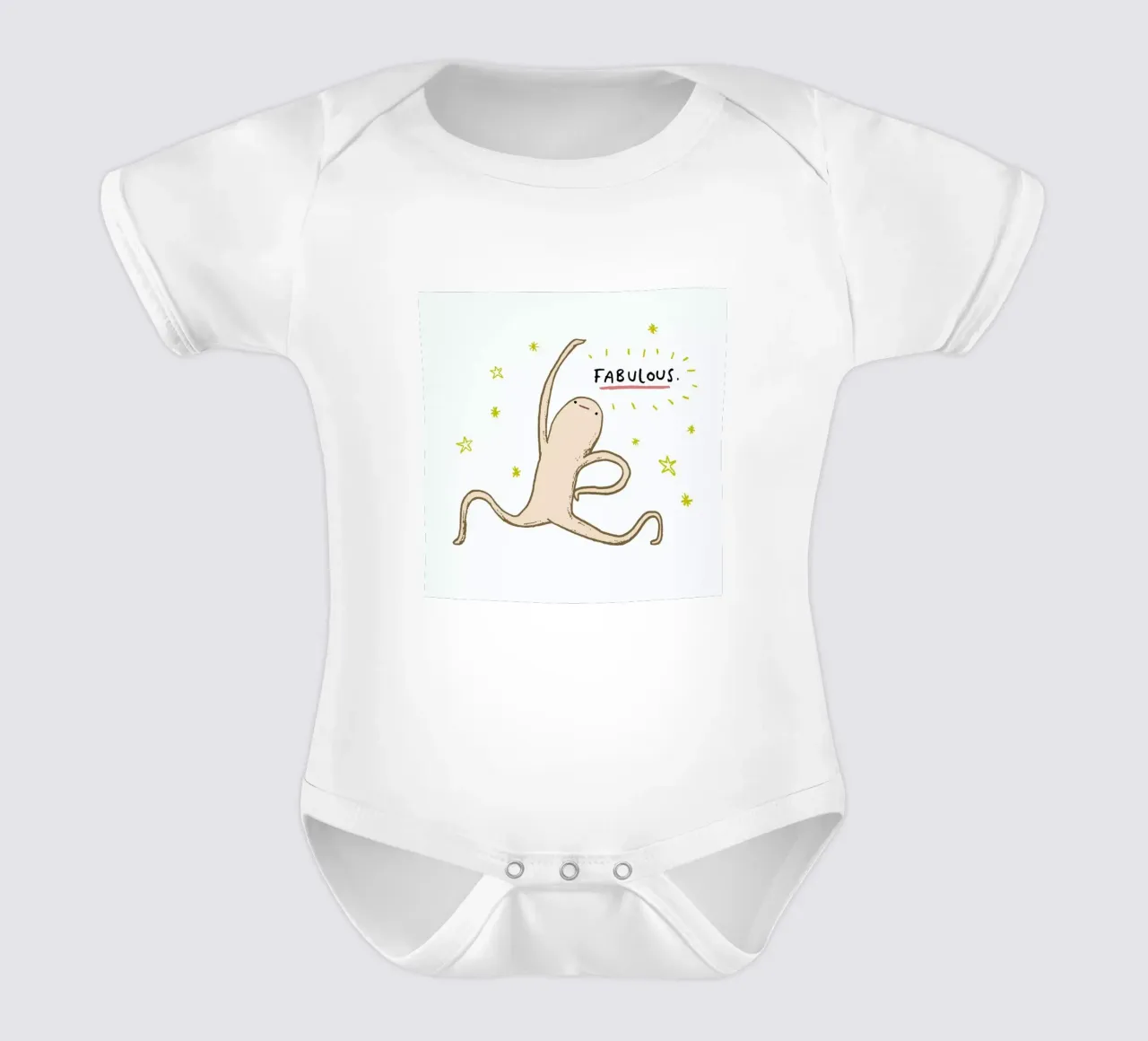 Honest Blob Fabulous body neonato maniche corte da Sophie Corrigan