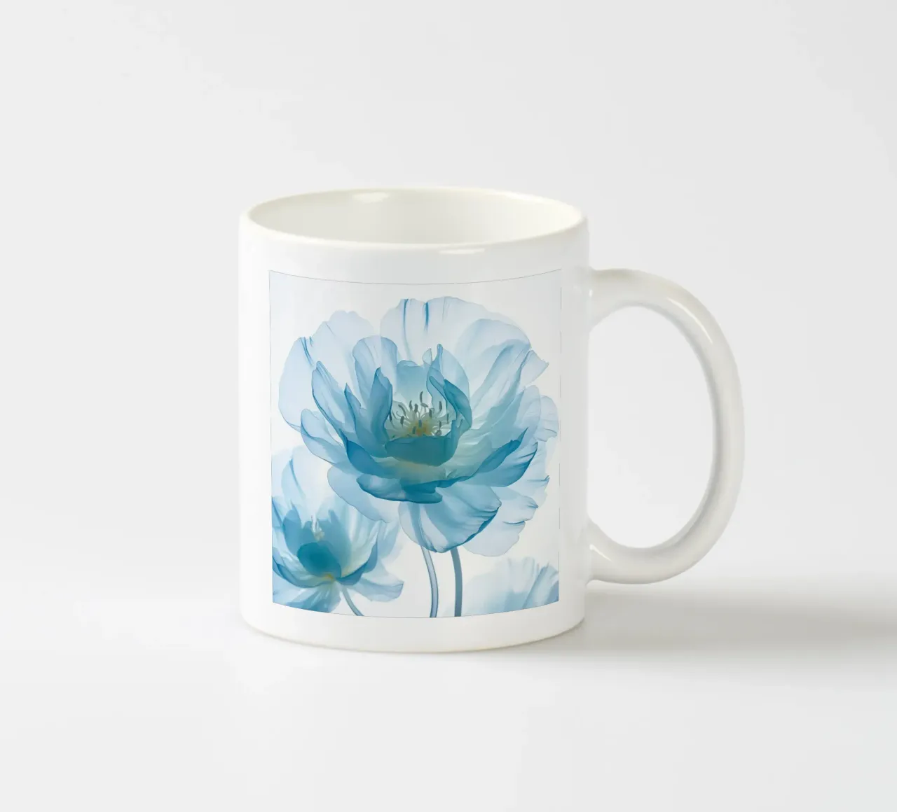 Fiore blu tazza in ceramica da Imagine