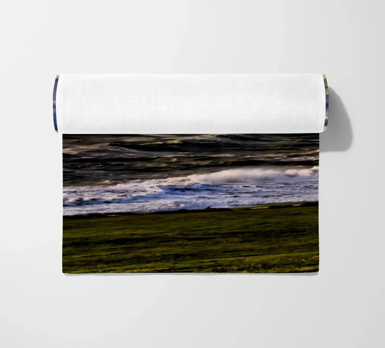 Sturm an der Nordsee telo mare da kosinsart.gallery