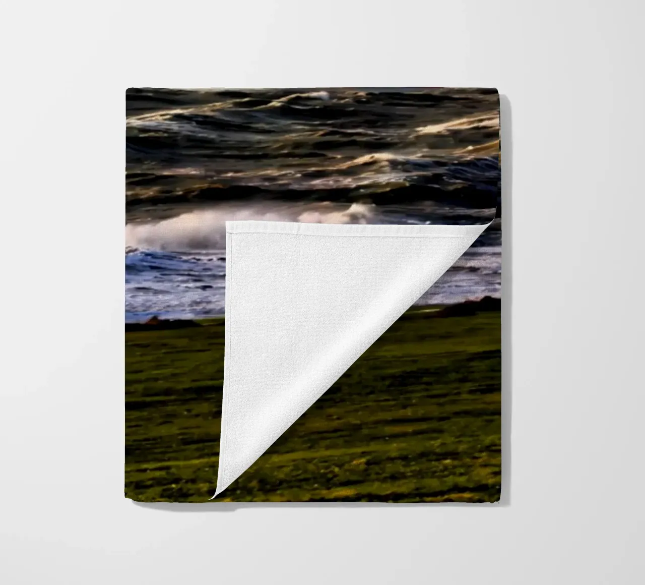 Sturm an der Nordsee telo mare da kosinsart.gallery