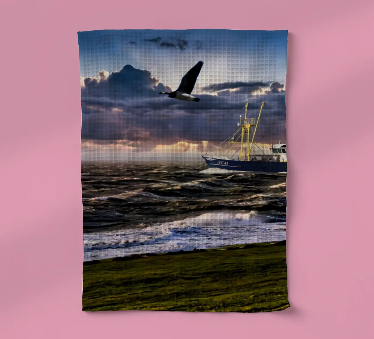 Sturm an der Nordsee canovaccio da cucina da kosinsart.gallery
