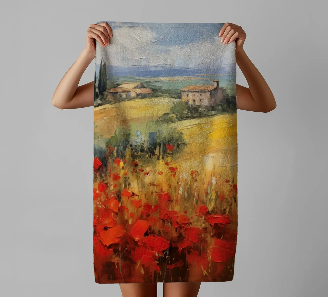 Toscane Italië towel by Imagine
