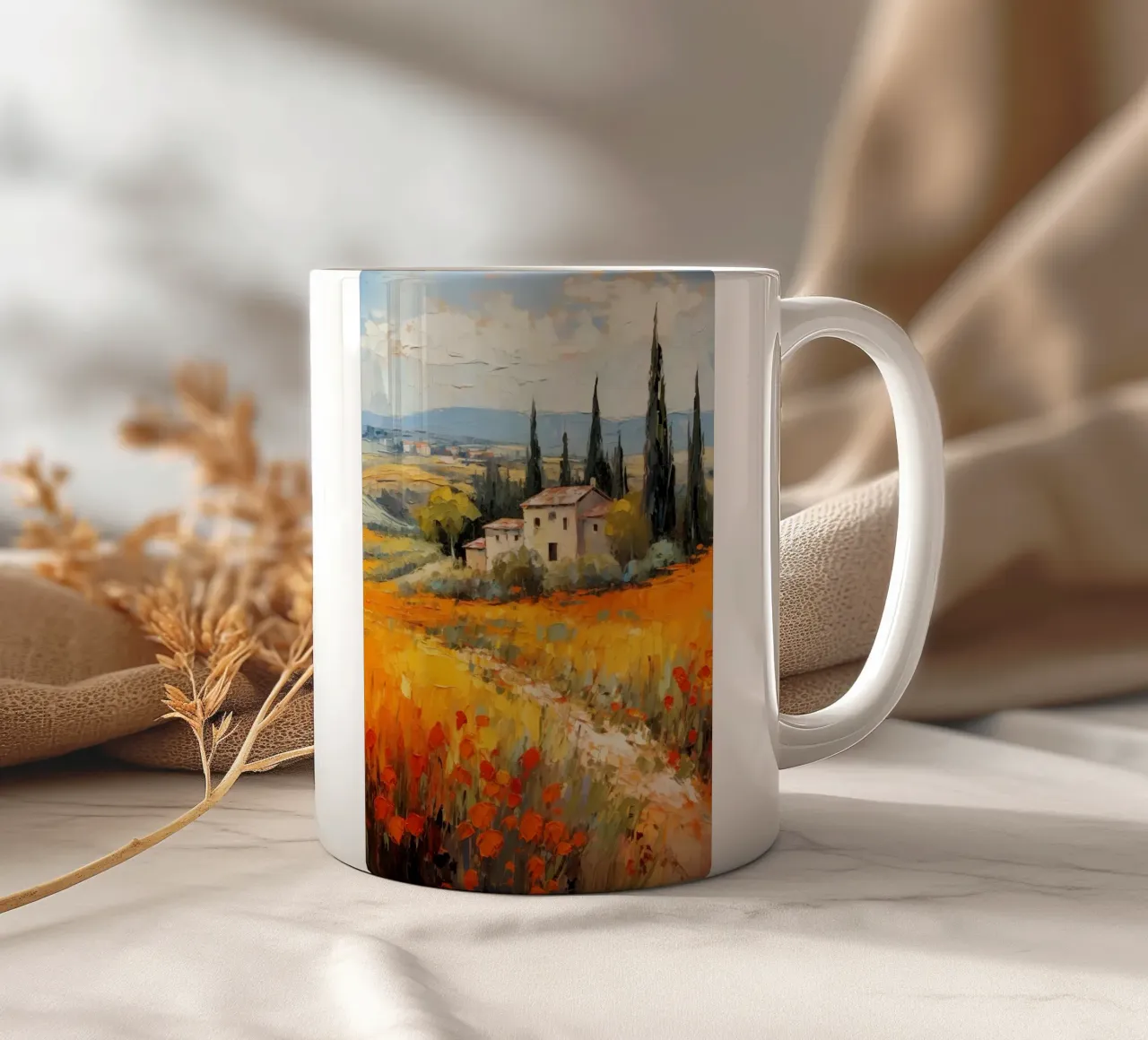 Toscane Italië tazza in ceramica da Imagine