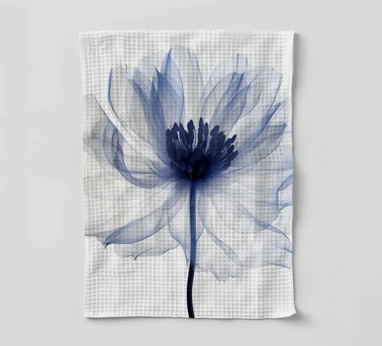 Fiore viola canovaccio da cucina da Imagine