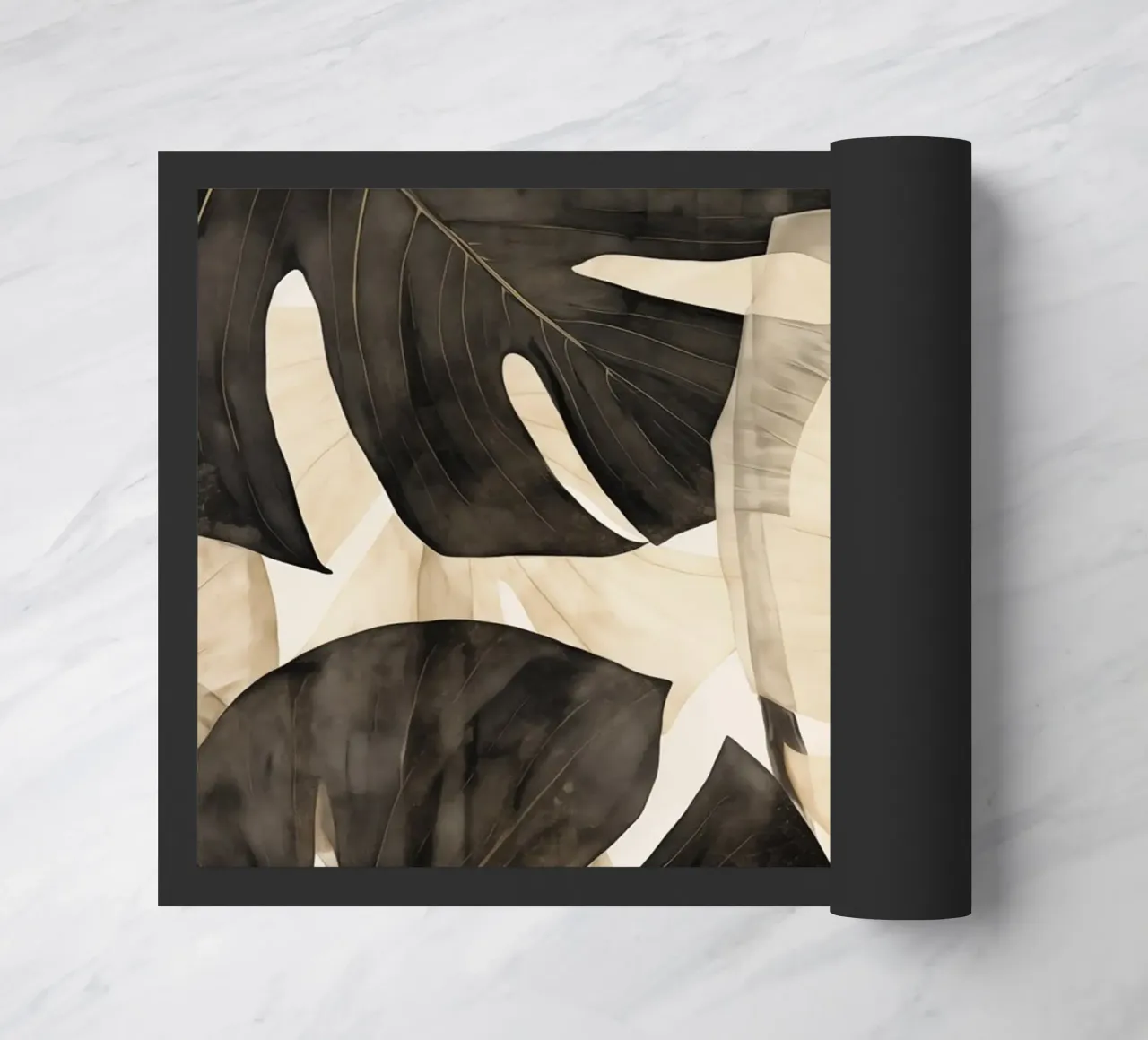 Foglie di Monstera zerbino da Imagine