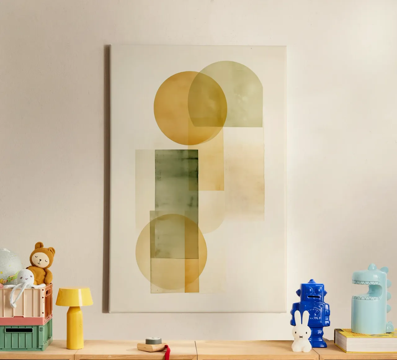 Abstract Bohemian canvas by Imagine