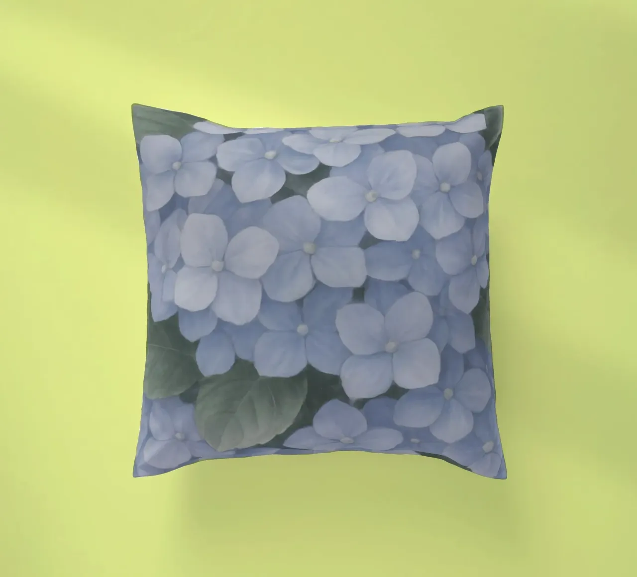 Hydrangea Hues cuscino da Mosaic Dialogue