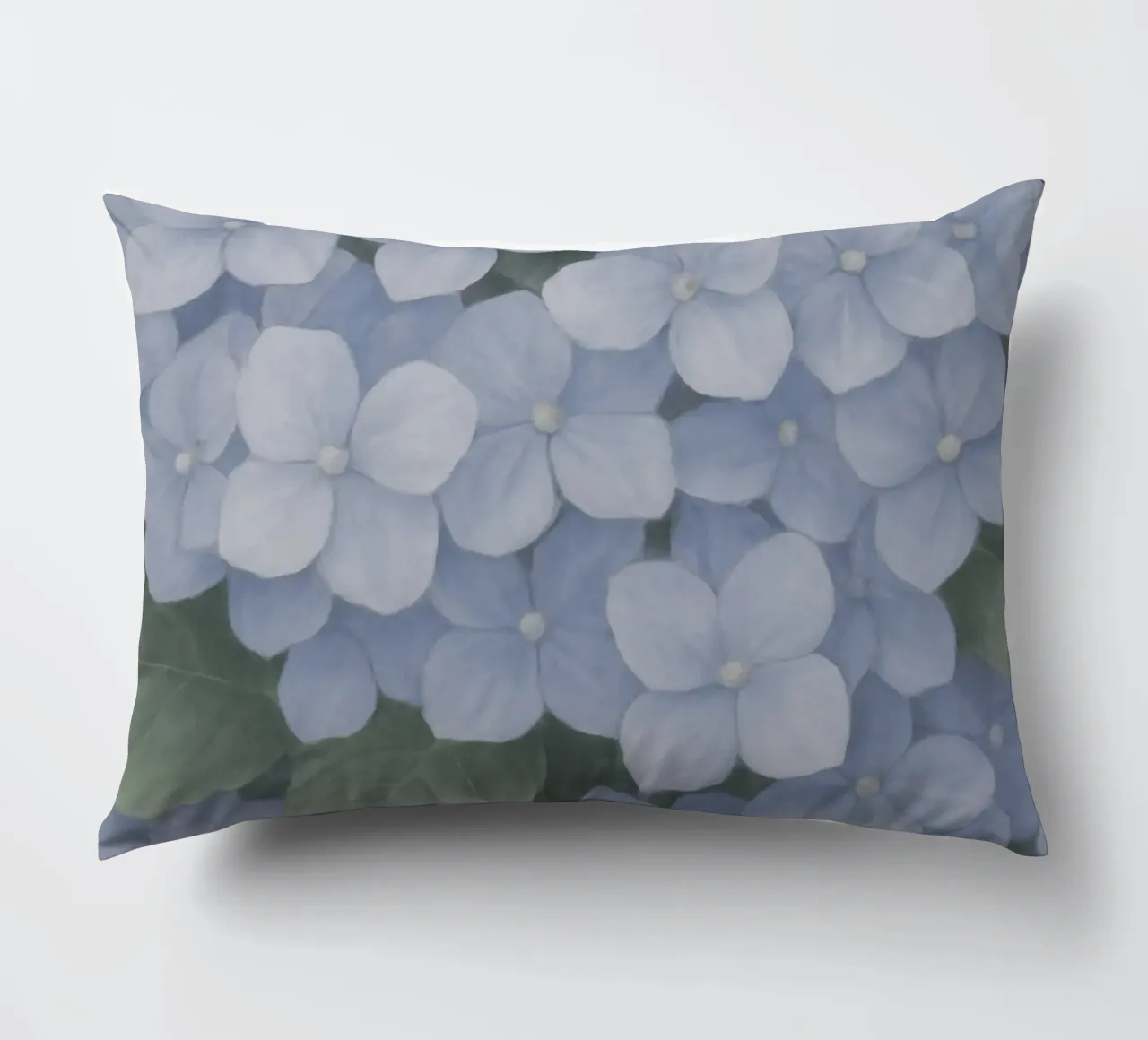 Hydrangea Hues cuscino da Mosaic Dialogue