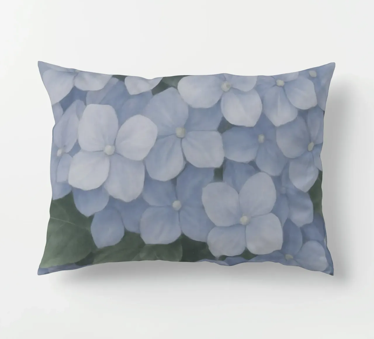 Hydrangea Hues cuscino da Mosaic Dialogue