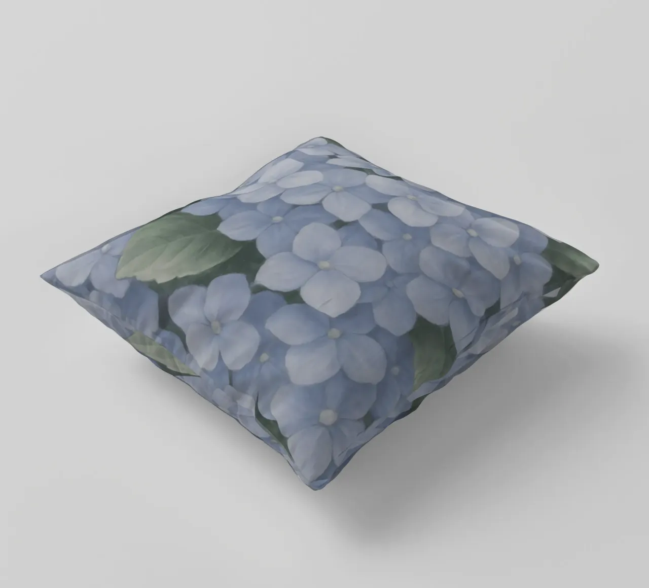 Hydrangea Hues cuscino da Mosaic Dialogue