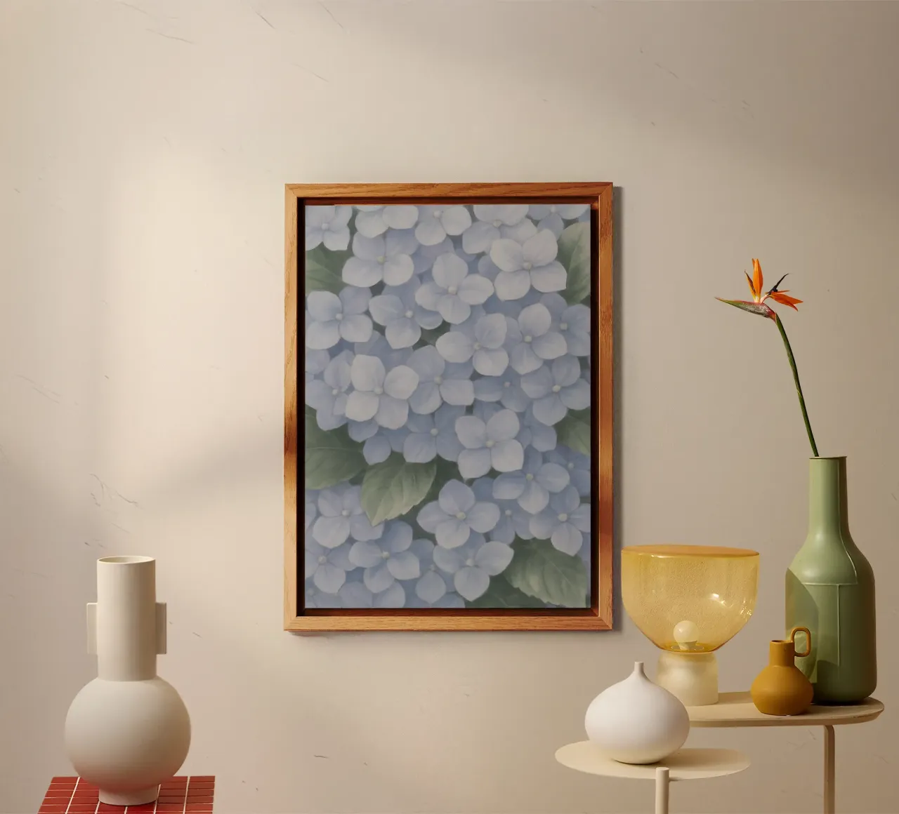 Hydrangea Hues alluminio dibond da Mosaic Dialogue