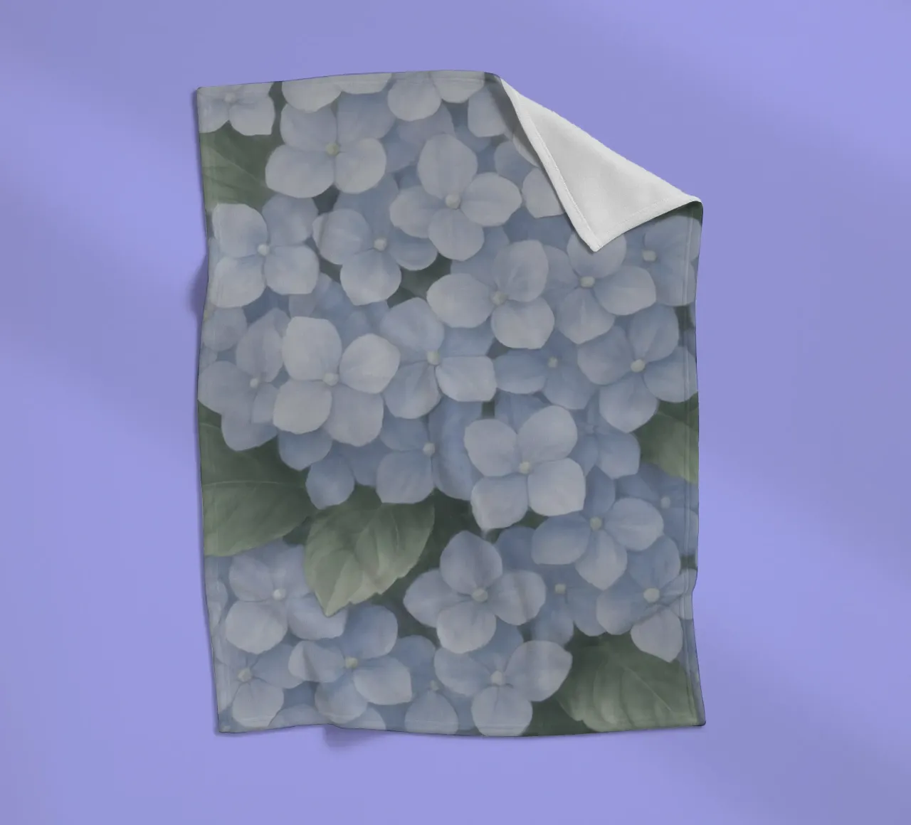 Hydrangea Hues coperta in pile da Mosaic Dialogue