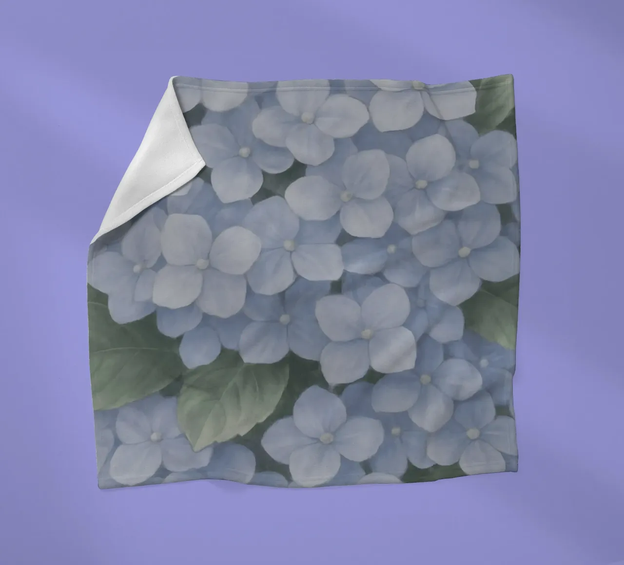 Hydrangea Hues coperta in pile da Mosaic Dialogue