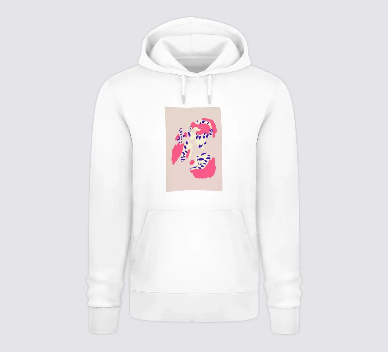 Neon Abstract felpa con cappuccio da Pure