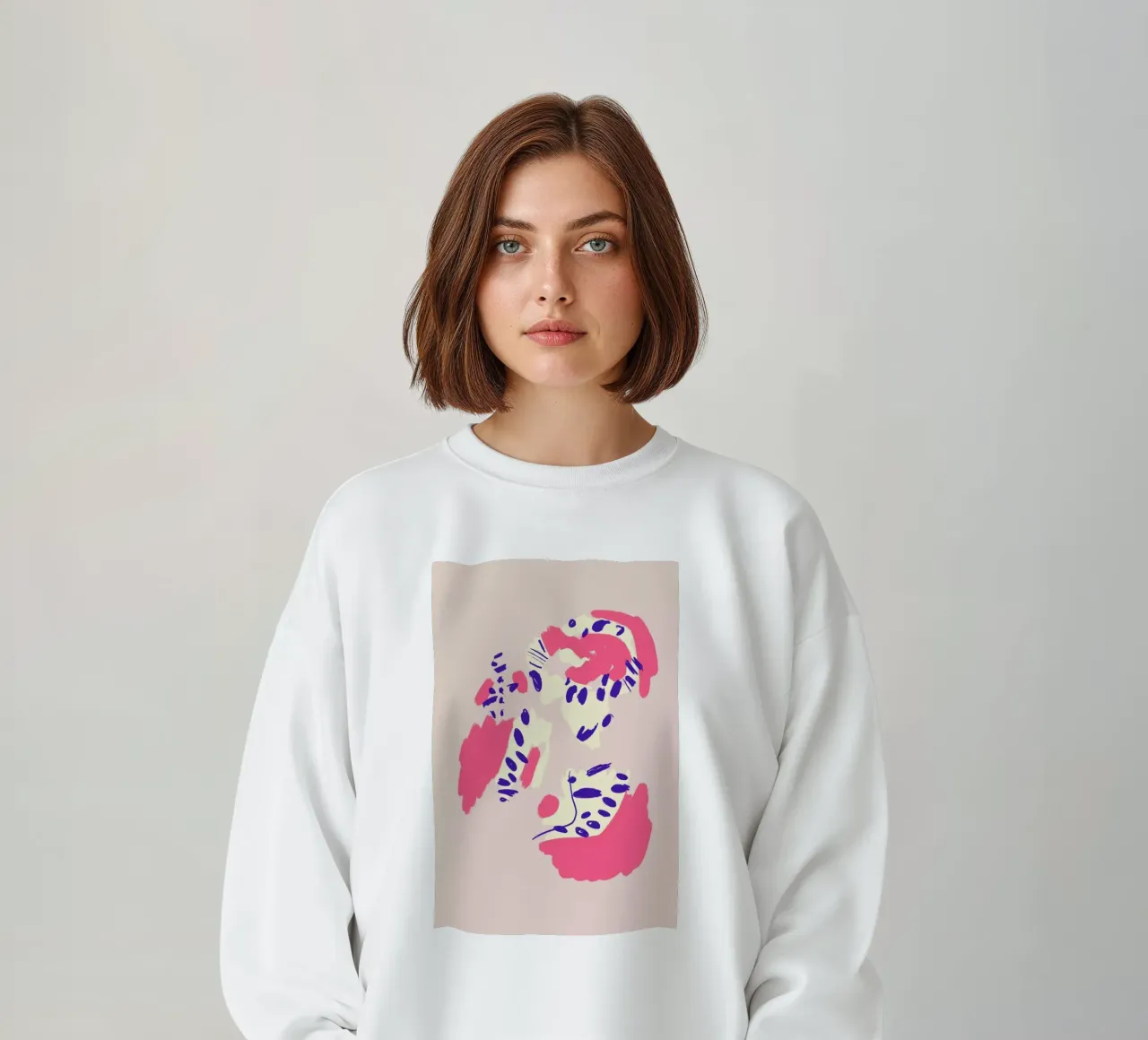 Neon Abstract sweatshirt by Pure