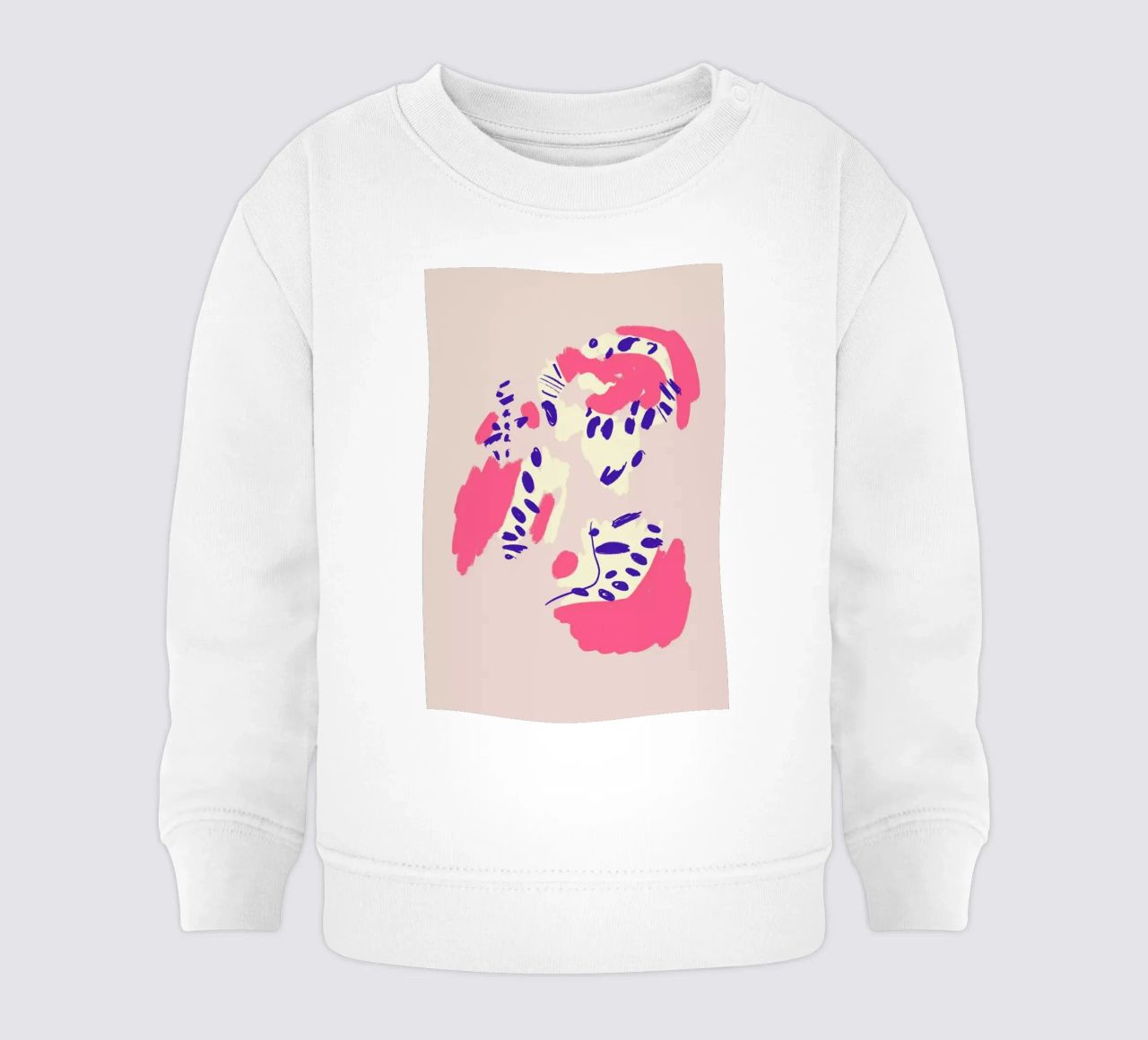 Neon Abstract felpa neonato da Pure
