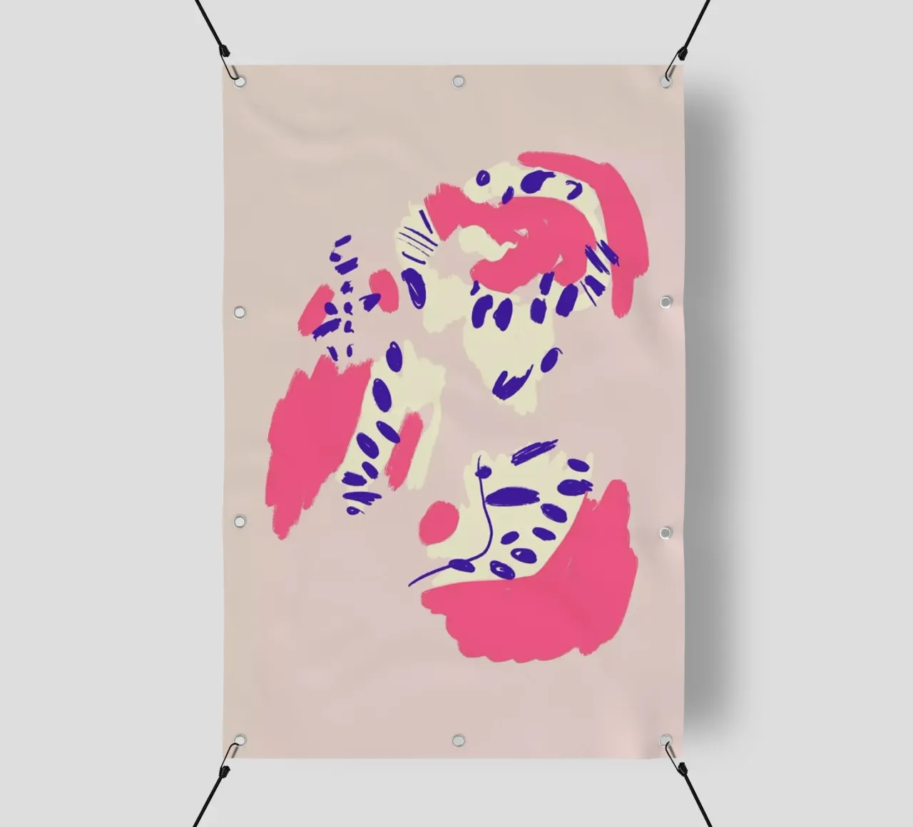 Neon Abstract telo in pvc da Pure