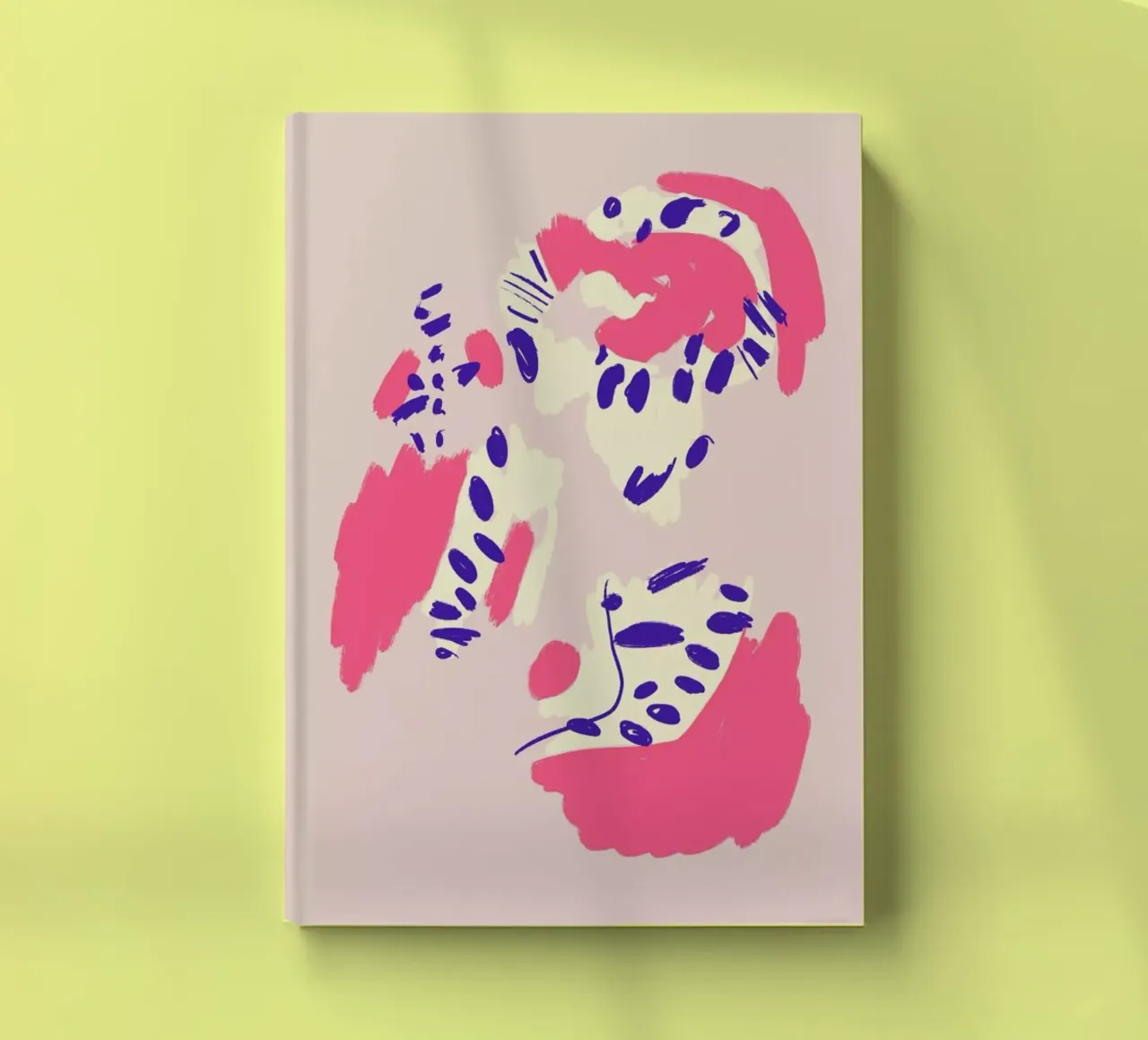 Neon Abstract notebook by Pure