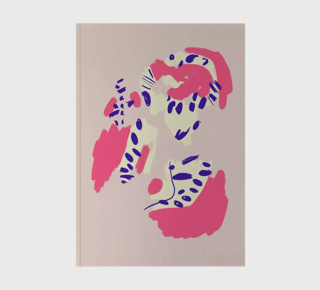 Neon Abstract notebook by Pure
