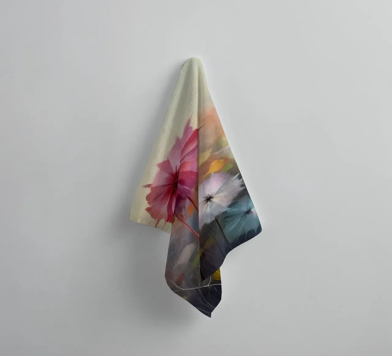 Fiori colorati asciugamano da bagno da Imagine
