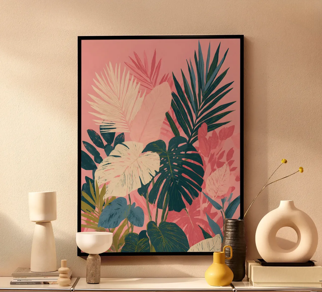 Pink Jungle carta hahnemühle da Gypsy Galleria