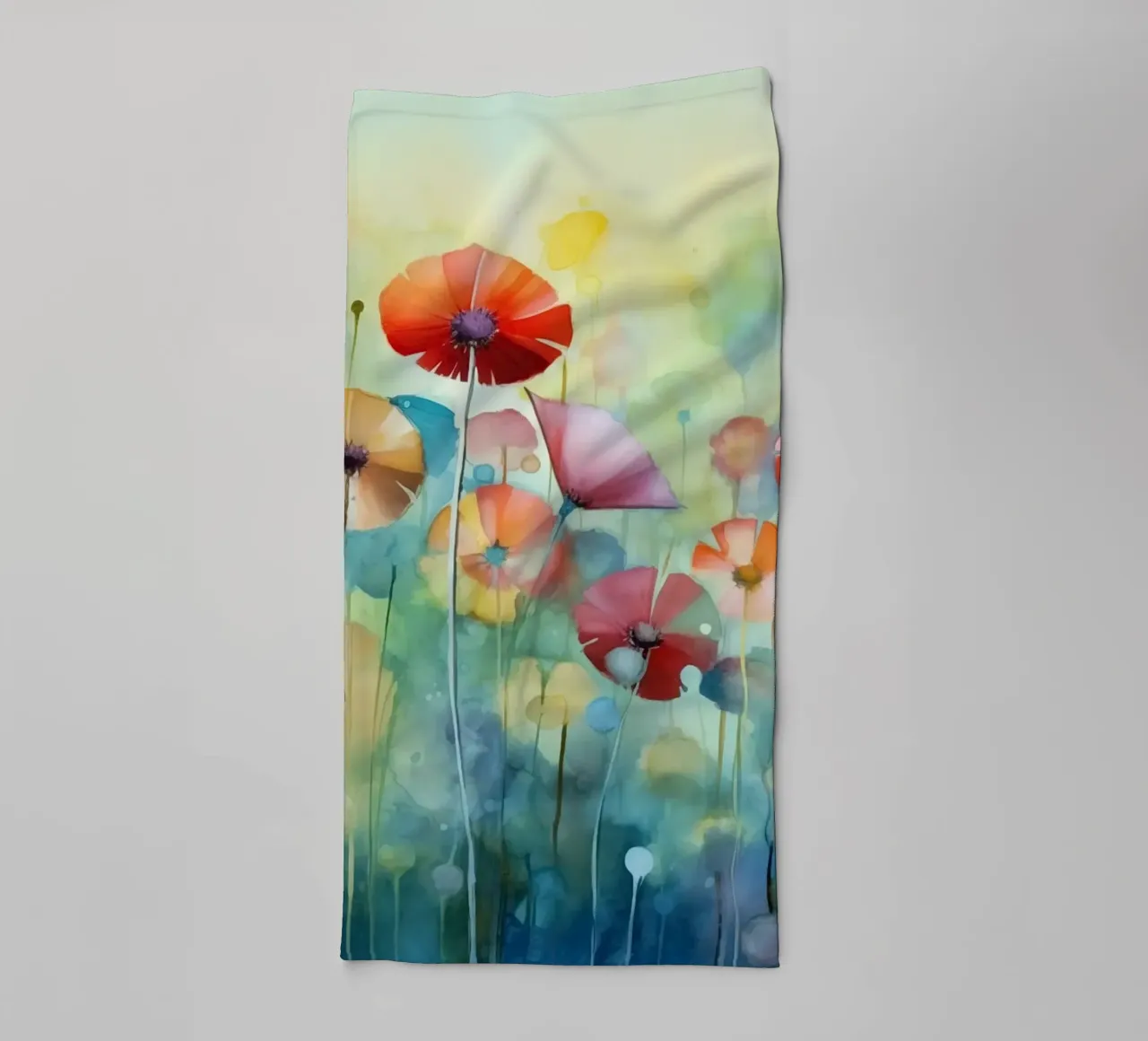 Summer flowers towel by Imagine