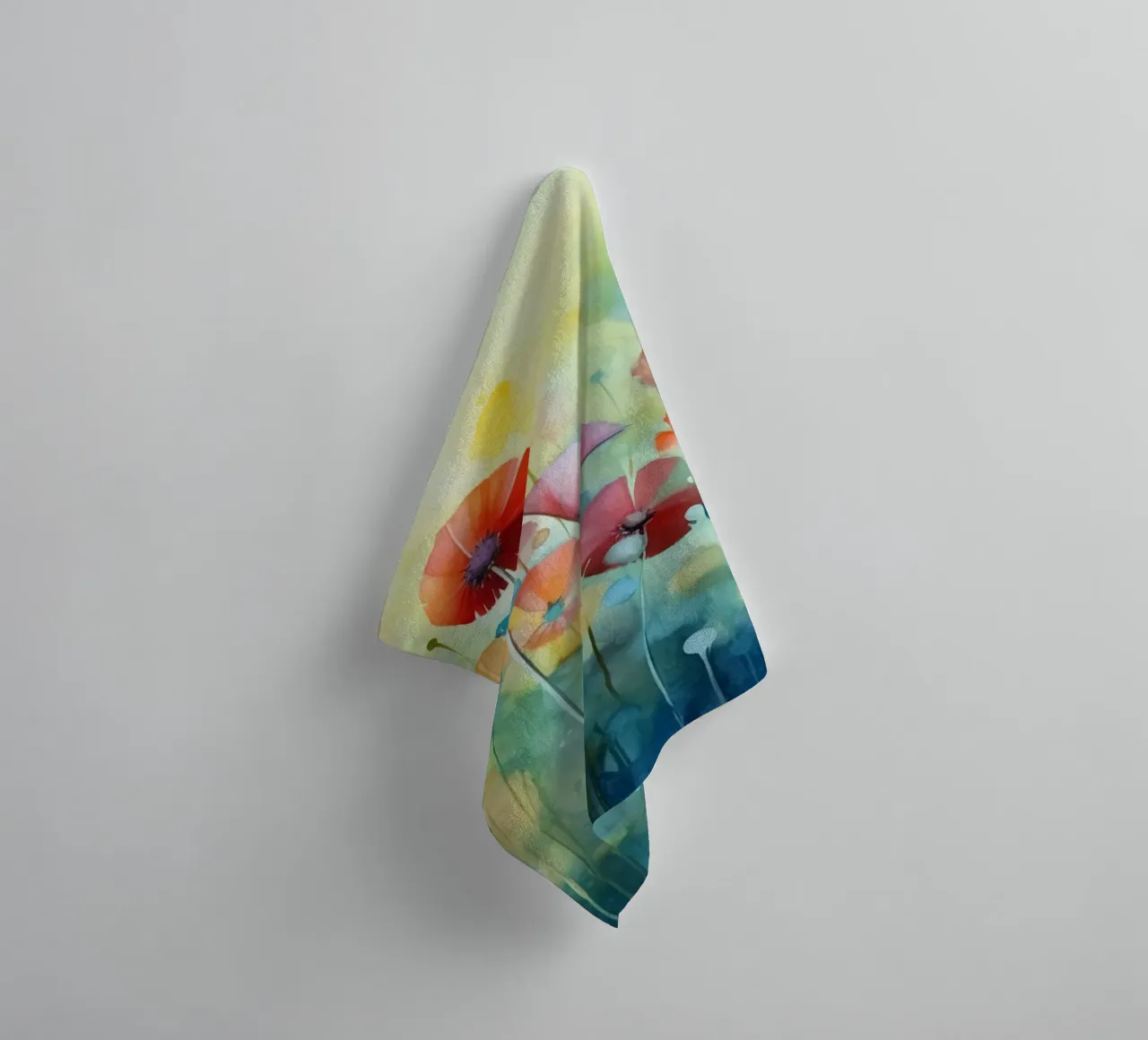 Summer flowers towel by Imagine
