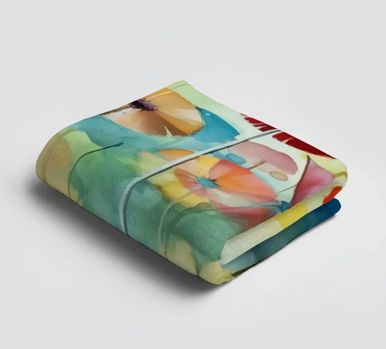 Summer flowers towel by Imagine