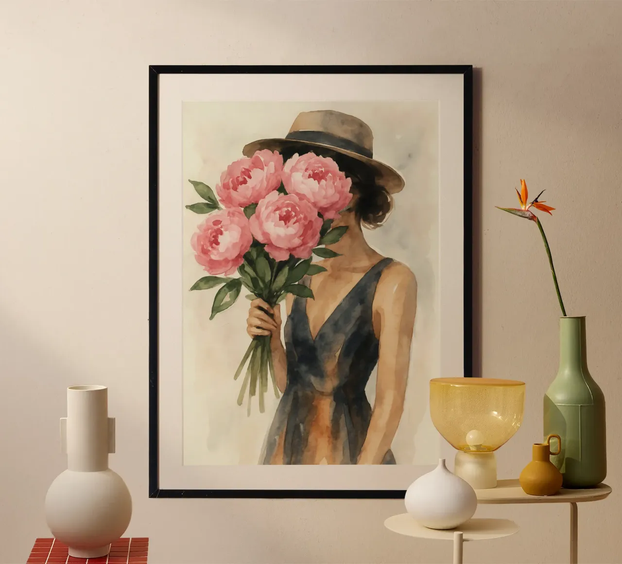 Elegant Petal Veil hahnemühle by Mosaic Dialogue