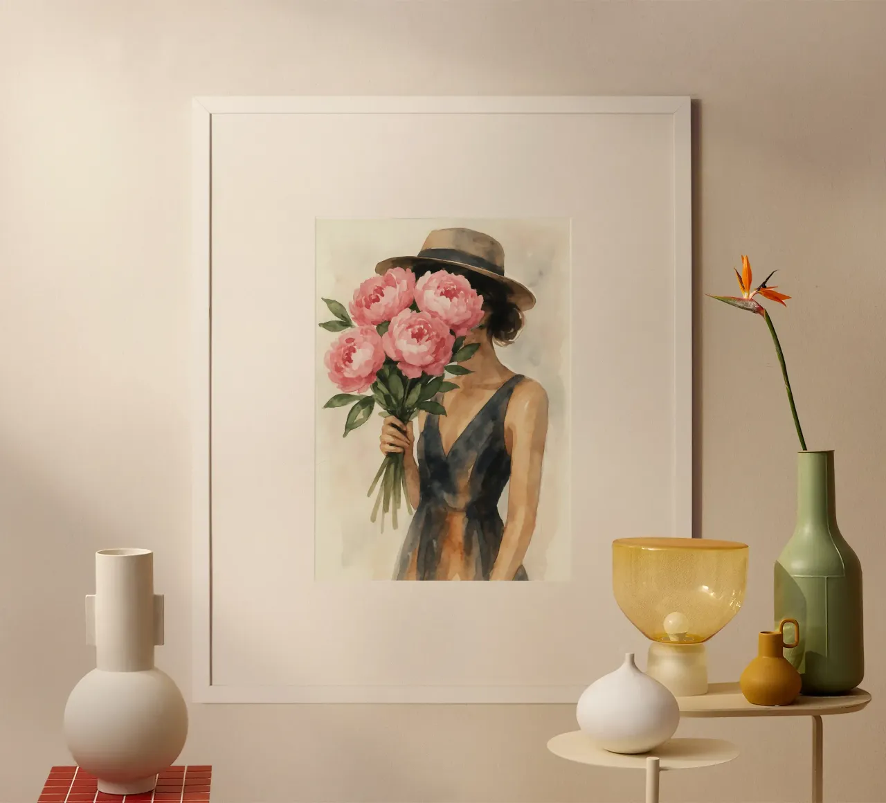 Elegant Petal Veil hahnemühle by Mosaic Dialogue