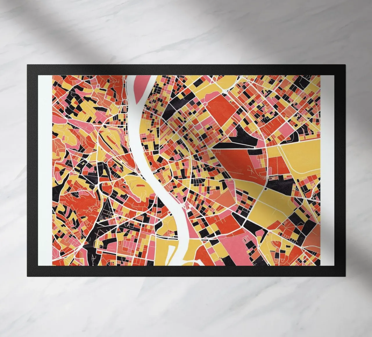 Budapest II zerbino da The Cartography Collection