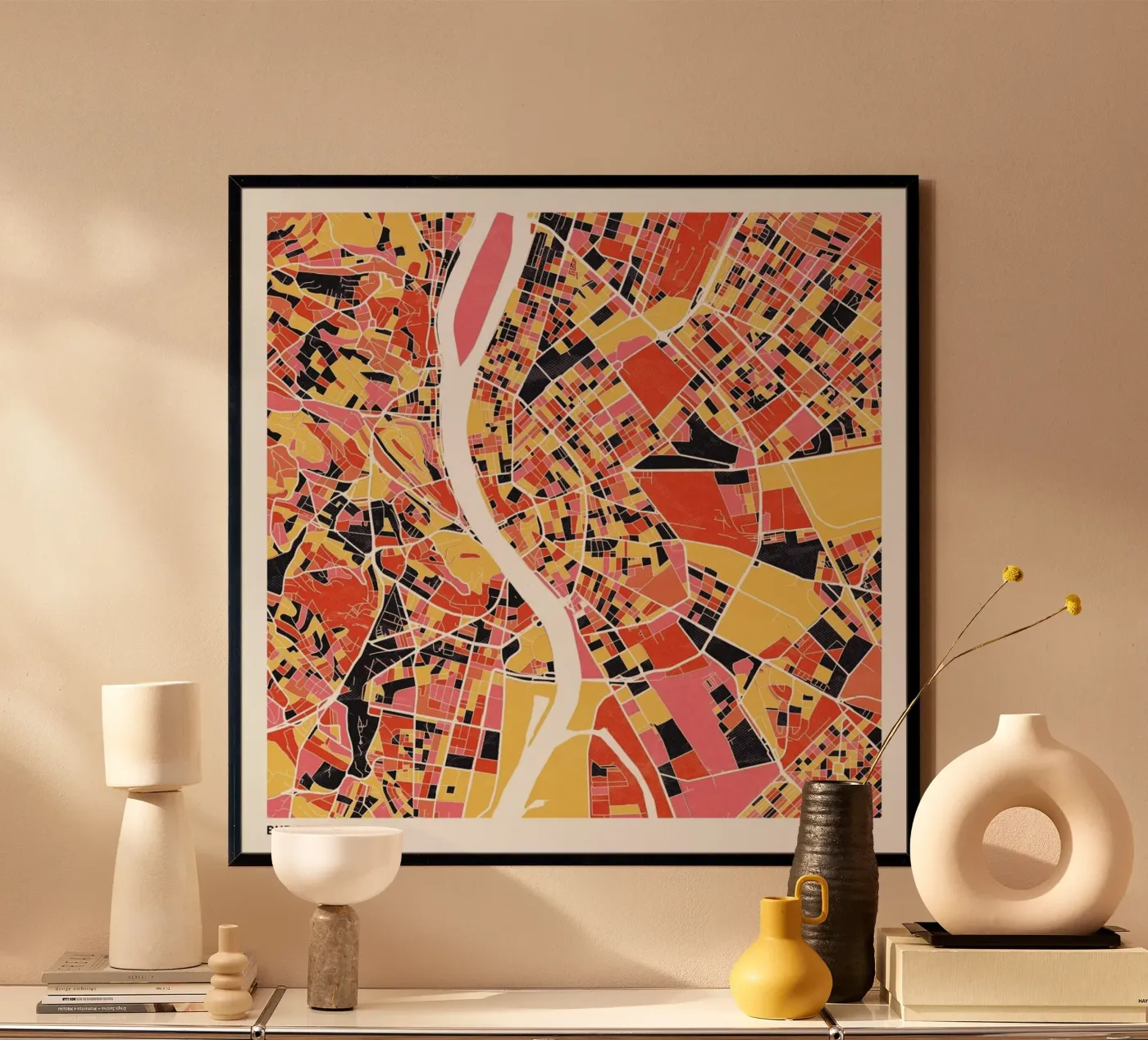 Budapest II poster da The Cartography Collection