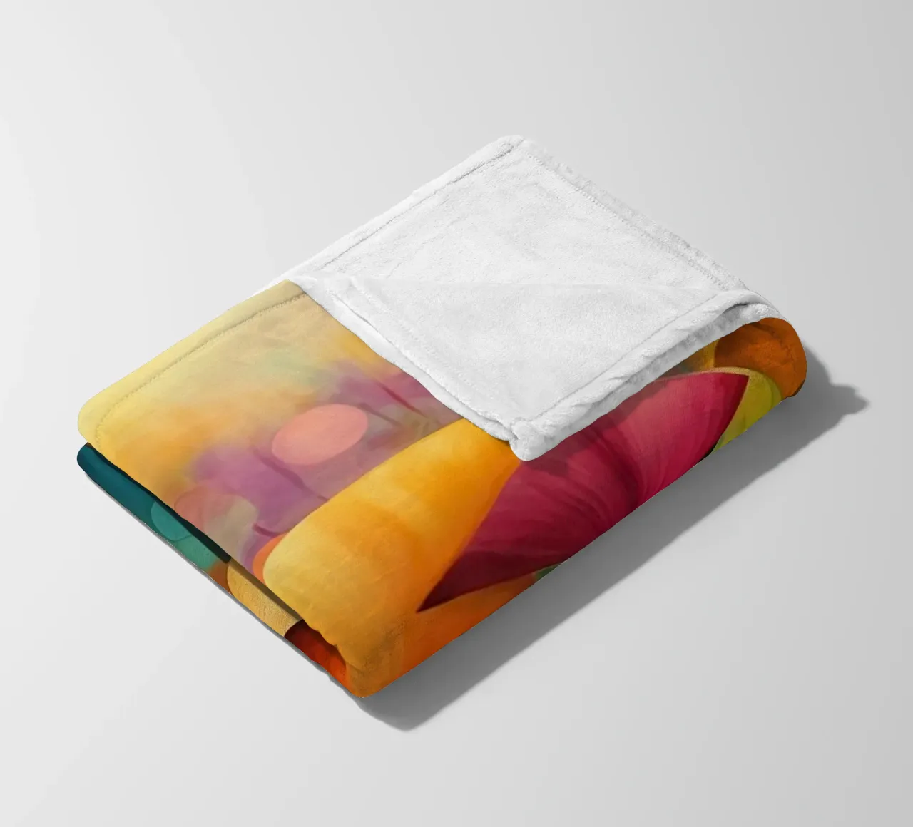 Fiori surreali coperta in pile da Imagine