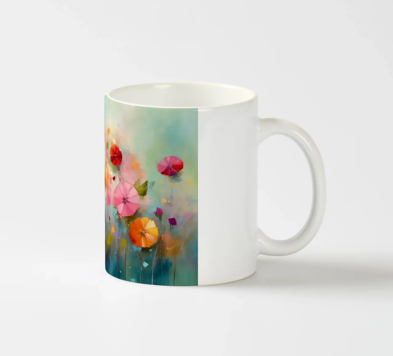 Fiori allegri tazza in ceramica da Imagine