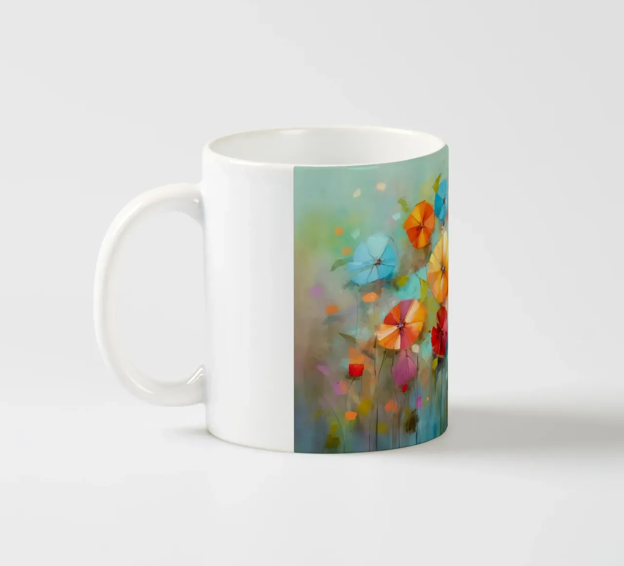 Fiori allegri tazza in ceramica da Imagine
