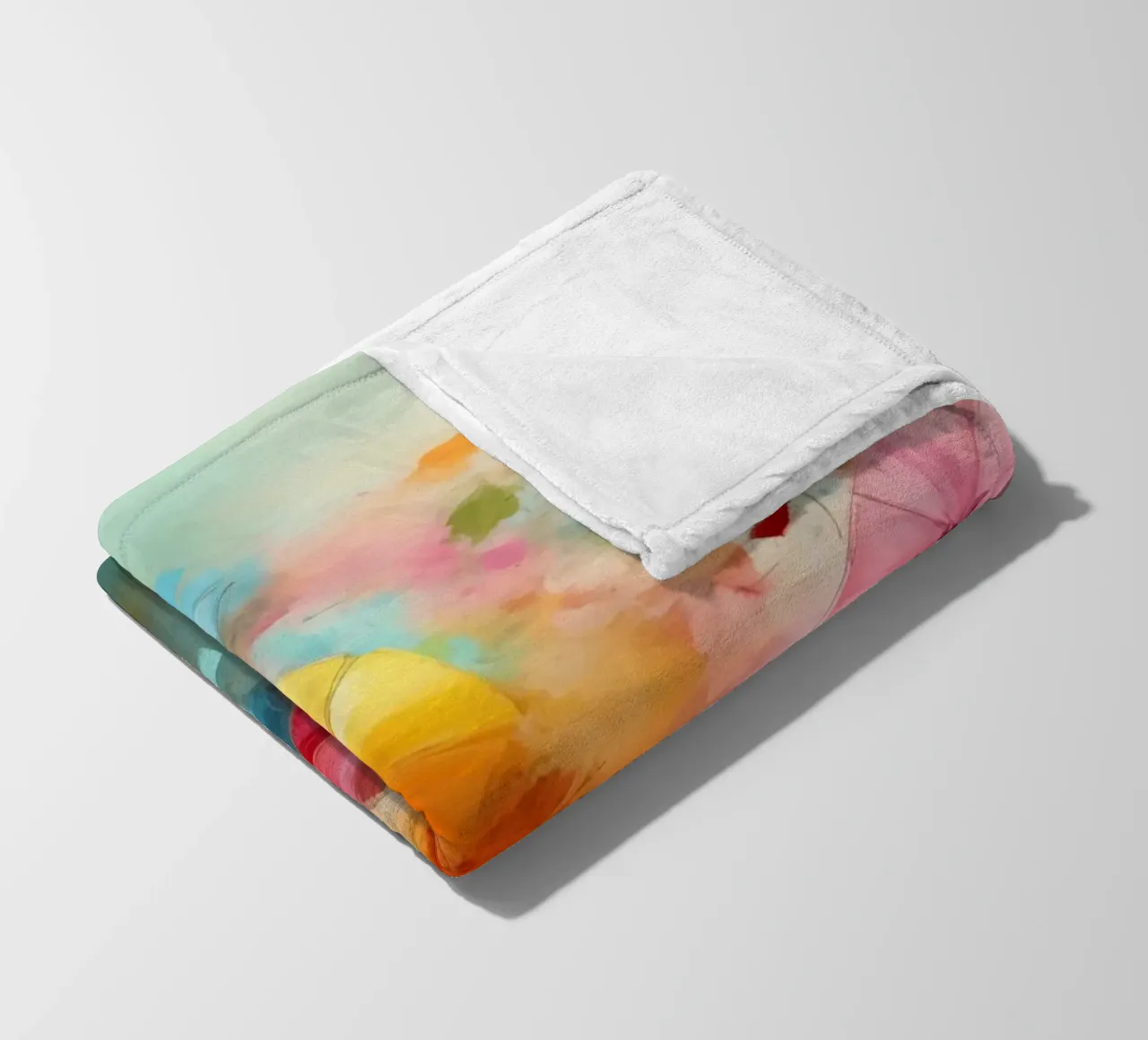 Fiori allegri coperta in pile da Imagine