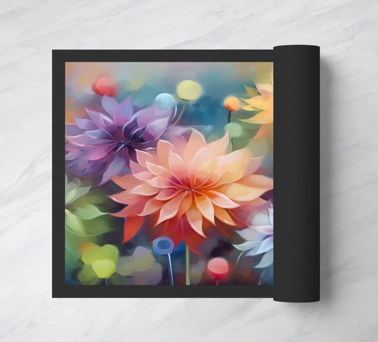 Fiori colorati zerbino da Imagine