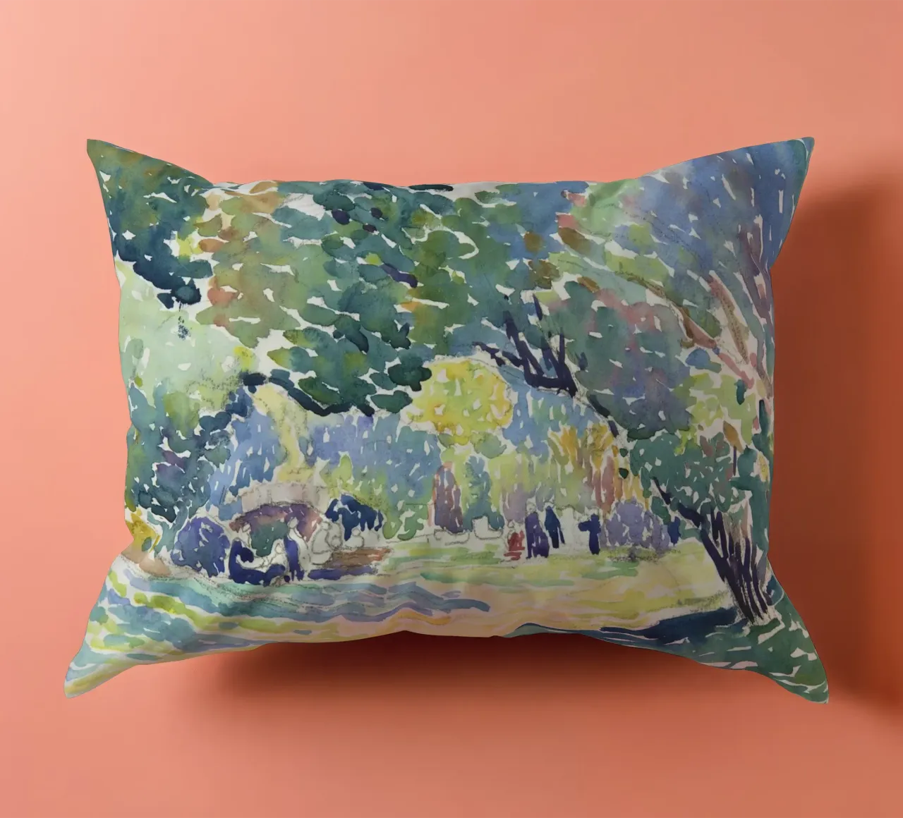 Paesaggio (1904) - Henri-Edmond Cross cuscino da Venus Art