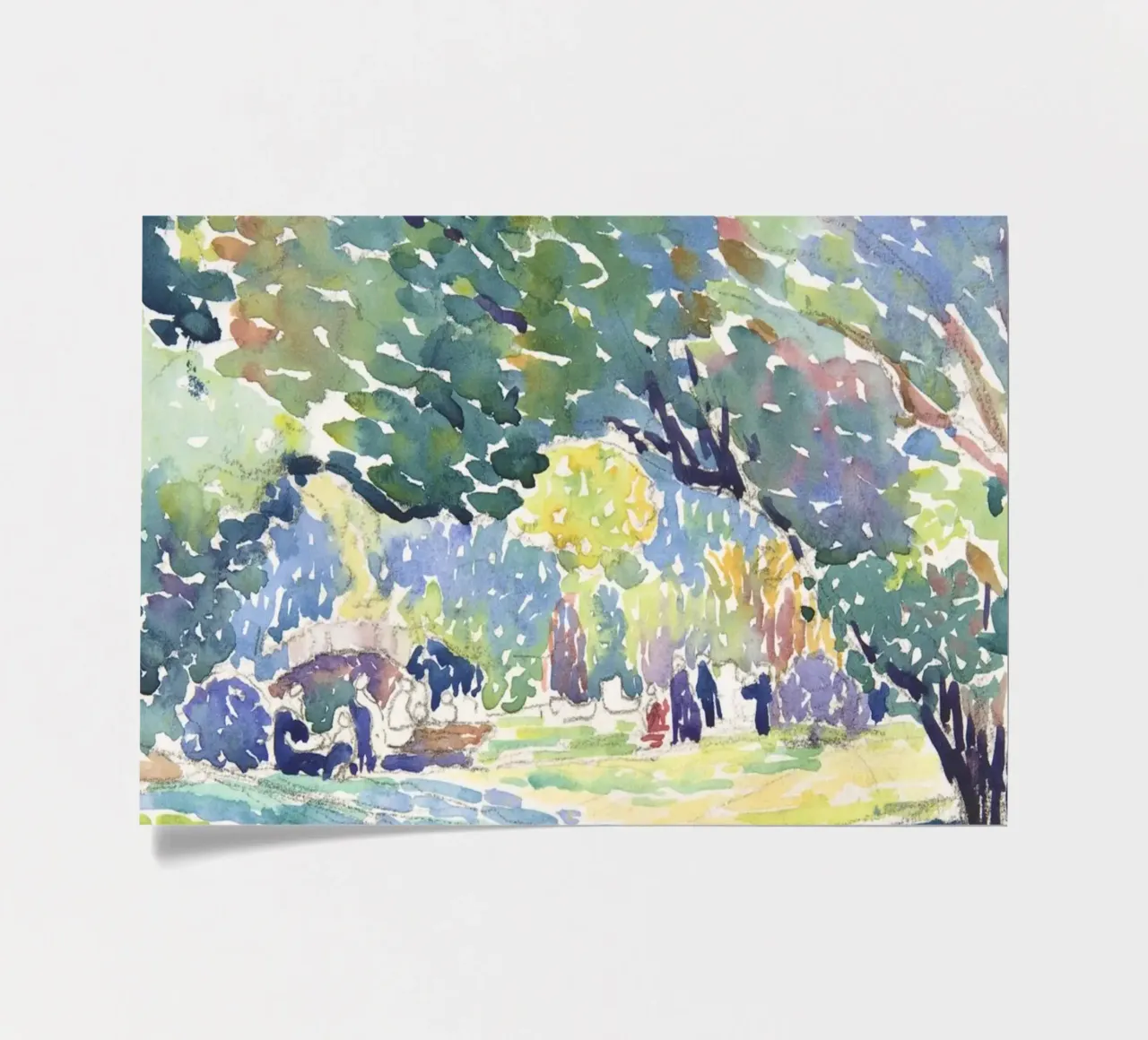Paesaggio (1904) - Henri-Edmond Cross foglio adesivo da Venus Art