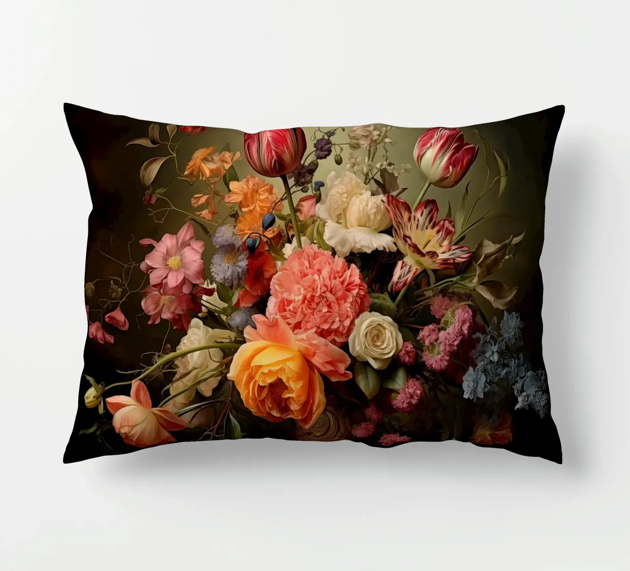 Natura morta con fiori cuscino da Imagine