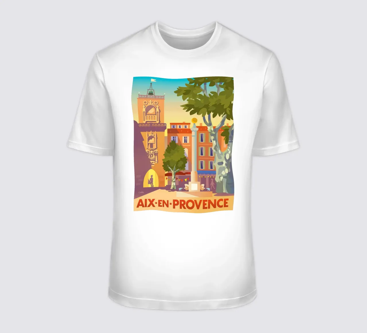 Aix-en-Provence t-shirt da C.WILL