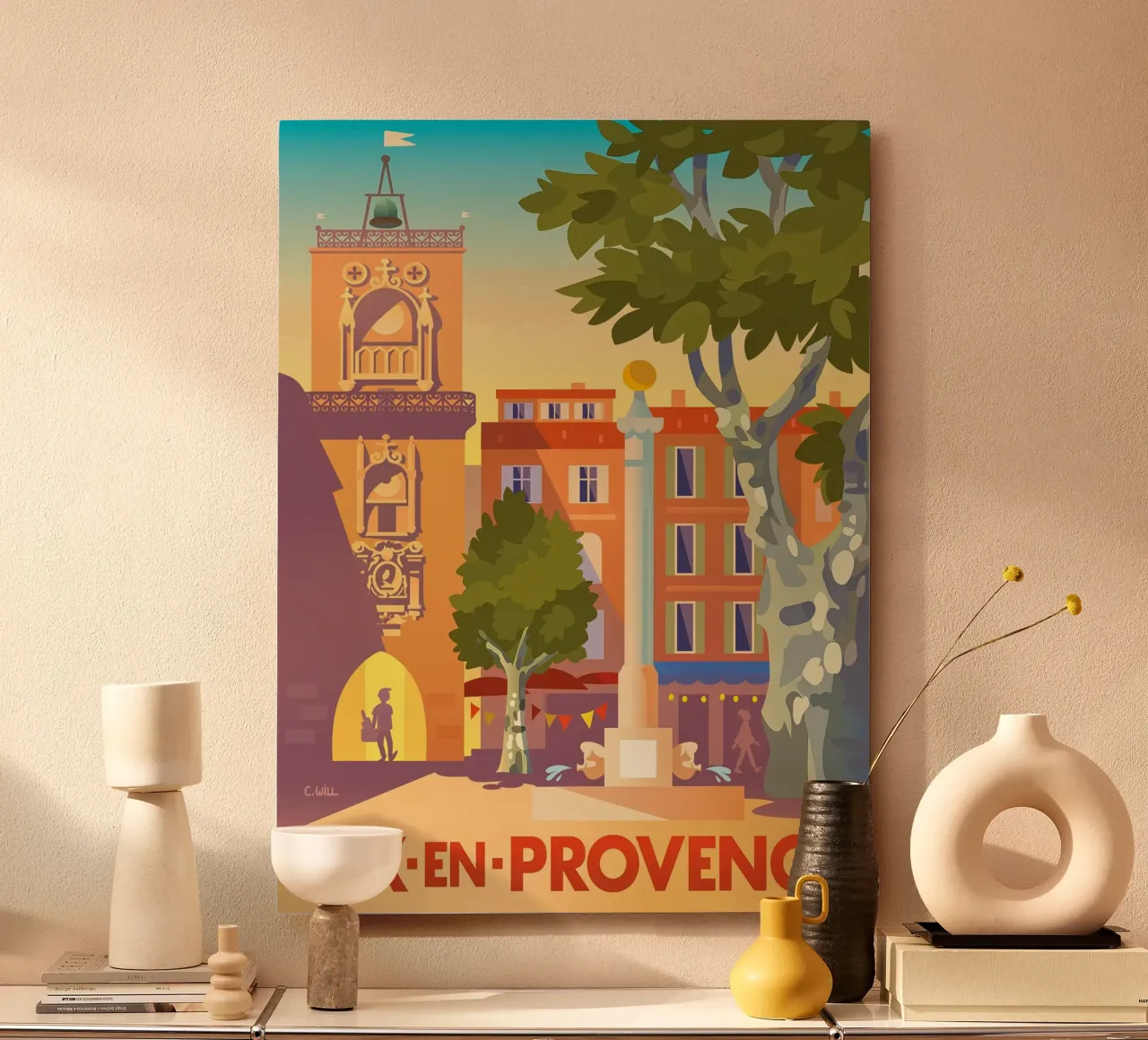 Aix-en-Provence alluminio dibond da C.WILL