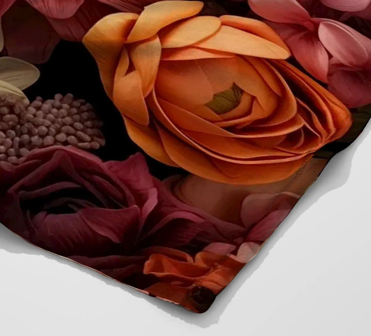 Una grande quantità di fiori coperta in pile da Imagine