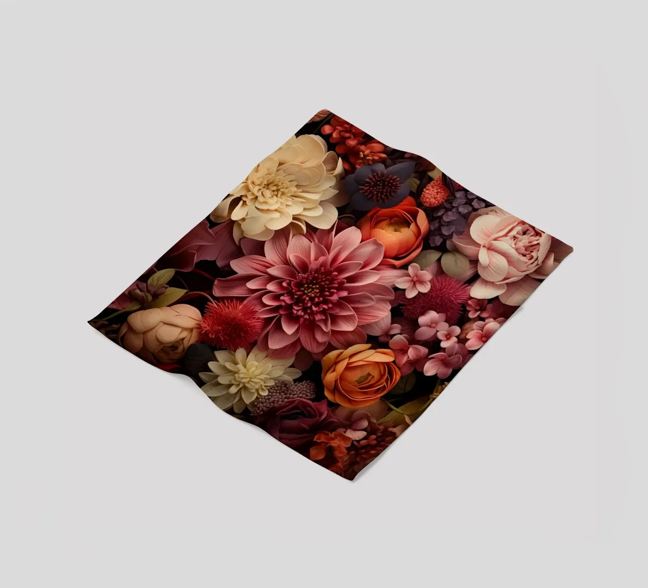 Una grande quantità di fiori coperta in pile da Imagine