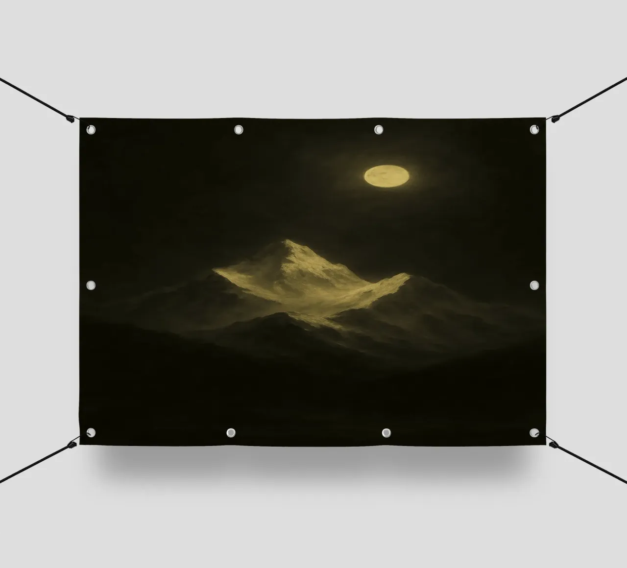 Lunar Peaks telo in pvc da Mosaic Dialogue