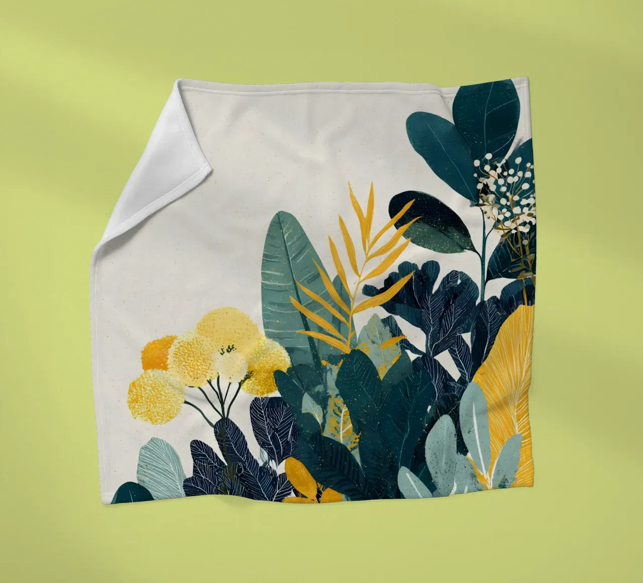 Botanical Jungle coperta in pile da Gypsy Galleria